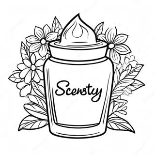 Scentsy Logo Fargeleggingsark 74085-61142