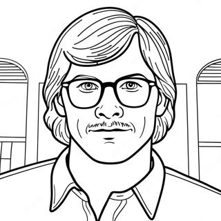 Jeffrey Dahmer Fargeleggingsark 74115-61150