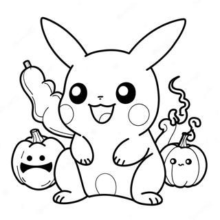 Pokemon Halloween Fargeleggingsark 7694-6252