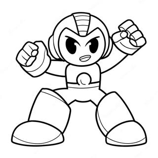 Megaman I Aksjon Fargeleggingsark 8035-6527