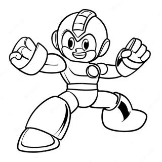 Megaman I Aksjon Fargeleggingsark 8035-6528