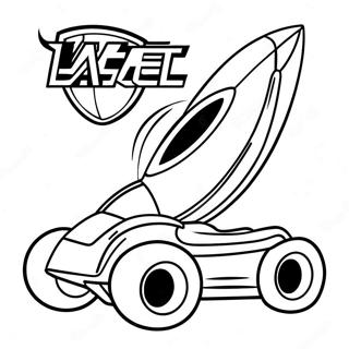 Rocket League Logo Fargeleggingsark 8395-6879