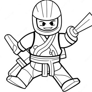 Kai Ninjago I Aksjon Fargeleggingsark 8686-7116