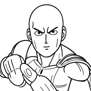 One Punch Man Fargeleggingsark