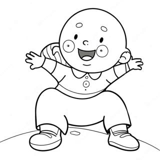 Caillou Fargeleggingsark