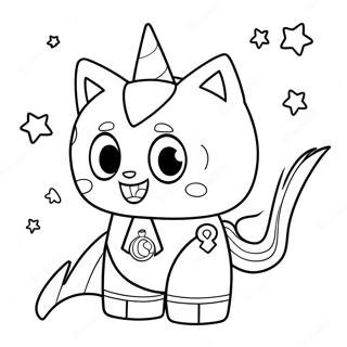 Unikitty Fargeleggingsark 9626-7850