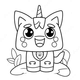 Unikitty Fargeleggingsark 9626-7852